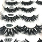 Wholesale Fast Delivery 3D Mink Lashes Hand Made False full Strip 25mm Mink Eyelash