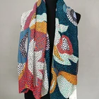 Beautiful Scarf Print Scarf Beautiful Style 100% Polyester Digital Printing Designer Lady Scarf