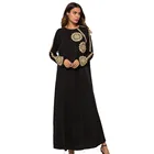 cheap ladies new design dubai embroidered muslim girl fashion styles kimono dress abaya