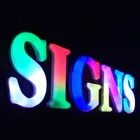 Special Home Decoration Acrylic RGB Led Channel Letter Sign