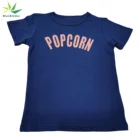 100% Cotton Summer Short Sleeve Toddlers t-shirts Chest print Children T shirt
