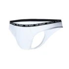 Custom logo knitted brief sexy gay men micro underwear bikini thong