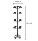 Holder Metal Stand Metal Caps Metal Rack Practical Hat Display Rack Cap Holder Metal Hat Hanger Stand Cap Rack