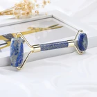Wholesale healing stones 100% natural lapis lazuli massage sticks for beauty