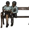 /product-detail/outdoor-garden-decoration-metal-bronze-sculpture-boy-and-girl-reading-on-bench-62282198892.html