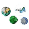 1000kg/h effciency plastic scrap hot wash pet bottle recycling line