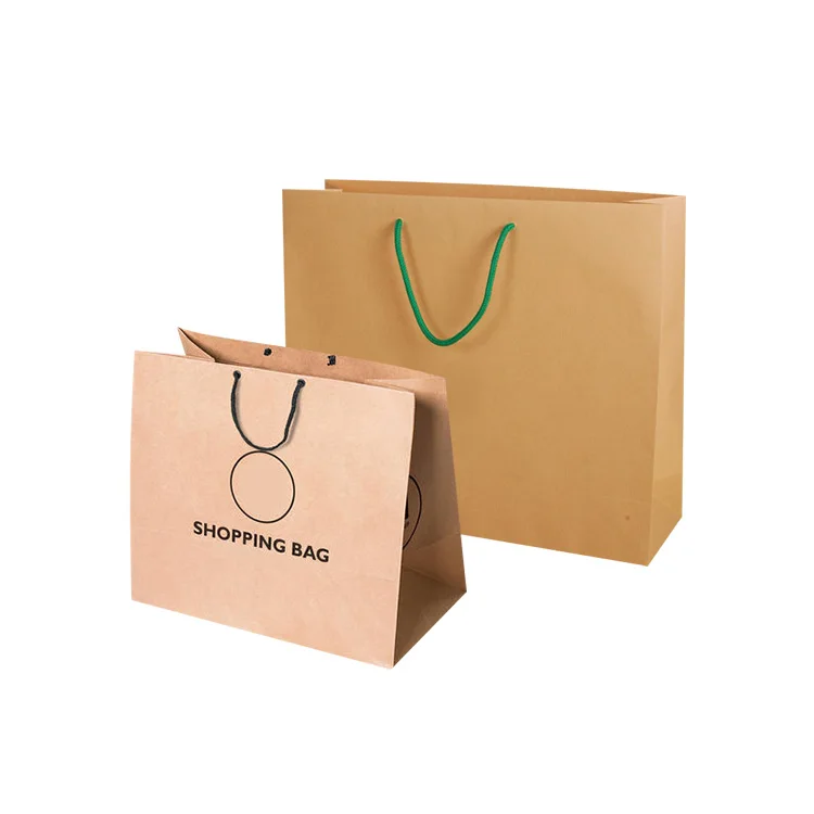 gift carrier packaging custom logo print design luxury paper