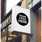 Customized digital printing outdoor vinyl and backlit banners