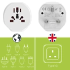 Adapter Universal Universal Adapter Popular Items 2 Pin To Uk 3 Pin Plug Adapter Universal 240V Ac Outlet Plug