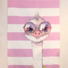 Pink Towel Hot Selling Fashion Custom Pink Cartoon Large Beach Towel 76*152 CM