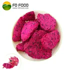 LUJIA FDFOOD ブランド 5-7 ミリメートル/スライススナック赤ドラゴンフルーツ最高凍結乾燥食品凍結乾燥したピタヤ