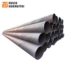 25 inch steel pipe carbon spiral steel piping anti-corrosion coating for steel piles q345 x42 SAW piping