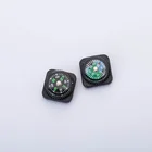 square compass decoration for outdoor sports bag watch