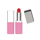 Square pink colour low price lipstick tube empty container