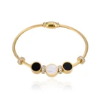 Bracelets Shell Bangle Shell SaYa Magnet Wire Stainless Steel Bracelets Shell Bangle For Women