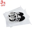 Drawstring type spunbond nonwoven material shoes cover bag