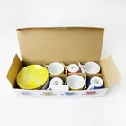 Ceramic Coffee Excellent Wholesale Ceramic Normal White Porcelain Coffee Set 12pcs Coffee Set Coffee Table Set