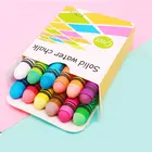 Eco-friendly dust-free safety crayon colored kids drawing nontoxic chalk