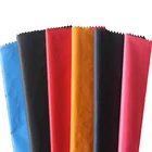 100% Polyester taffeta pu coating milky coating waterproof downproof printing jacket fabric