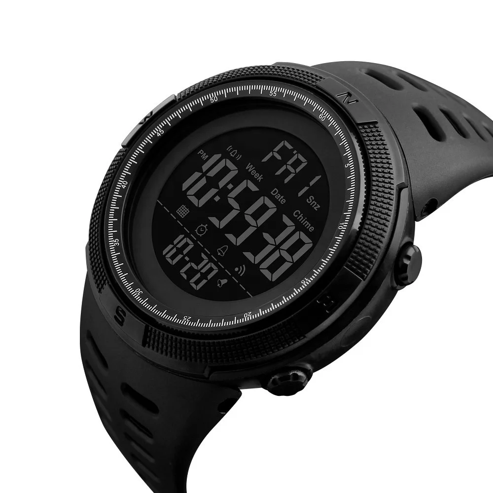 plastic digital watch