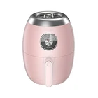 Pink Intelligent Automatic Capacity Electric Household Air Fryer Oil Free And Smokeless