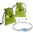 Customized printed drawstring reusable ladies jewelry velvet pouch
