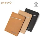 Hot sale factory direct price natural handmade slim work women wallet crazy horse leather card holder