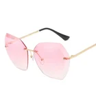 Sunglasses Women Brand Designer Summer Oversized Vintage Shades Sun Glasses For Women Female Lady Sunglass UV400
