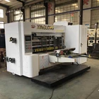Automatic corrugated paperboard partition slotter machine