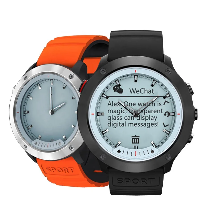 hybrid watch with display