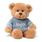 Customized Branded Plush Toy Teddy Bear Soft Toy With T-shirt Classic Stuffed Animal Teddy Bear Plush Toy