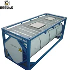 Factory Pice Liquid Oxygen Nitrogen Argon Gas ISO Tank Container