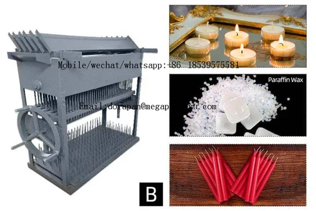 小型半自动手动凹槽教堂蜡烛模具diy蜡烛制造机蜡出售