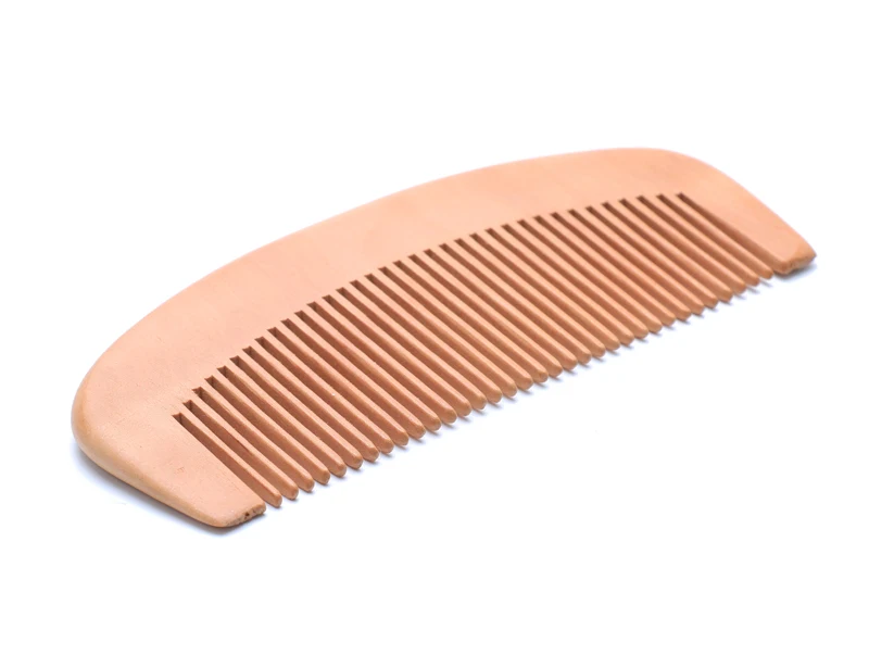 Hot Sale Fine Coarse Teeth Anti Static Custom Small Wooden Mustaches Comb Mens Beard Pocket Comb