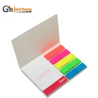 Wholesale LOGO Printing Sticky Note Pads with PET Flag