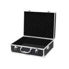 Tool/ Camera Hard Aluminum Metal Carrying Case/Travel Briefcase-Black