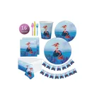 Kids Accessories Tableware Birthday Kids Party Decoration Set