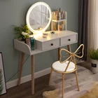 Dressing Table Dressing Table Dressing Table Nordic Bedroom Small Apartment All Solid Wood Dressing Table
