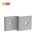 HW Top Sale Z Shaped Custom Aluminum Profile Mounting Metal Construction Bracket