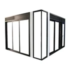 double clear glazed windows and doors aluminium profile fixed windows and doors