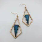Triangle Earrings Earring Earring Hot Selling Distinctive Zinc Alloy Women Triangle Drop Earrings Jewelry