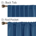 Cheap High Quality Winter Blue Curtains Darkening Thermal Curtains Auditorium Curtains for the Living Room Window