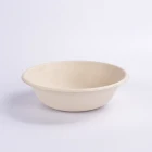 32 oz Disposable Sugarcane Bagasse Salad bowl