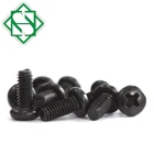 Machine Screw M3.5 X 10 Phillips Drive Binding Head Machine Screw With Black Oxide And Wax