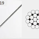 JBQ 304/316 stainless steel wire rope 12mm