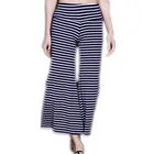 2019 Popular Design Striped High Waisted Casual Draped Women Yoga Pants