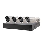 Good Quality 8Channel 2MP POE Security Alarm IR IPC 25 M IR Distance cameras kit With video surveillance systems