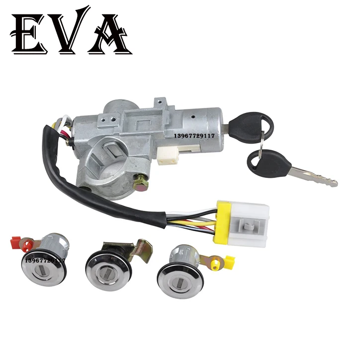 EVA fábrica interruptor de encendido para nissan d22 3 juego de bloqueo ANTIVOL K9810-2S806 K9810-VL20A D8700-VL21A