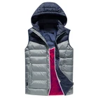 2020 Winter New Waterproof And Windproof Rechargeable Battery Mens Heated Thermal Vest Jacket