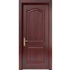 Interior swing flush wooden door for hotel apartment bedroom